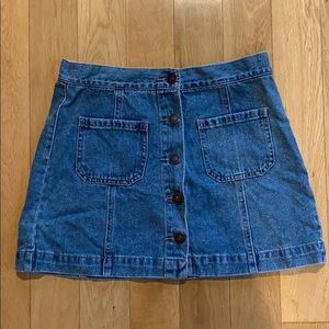 Denim skirt